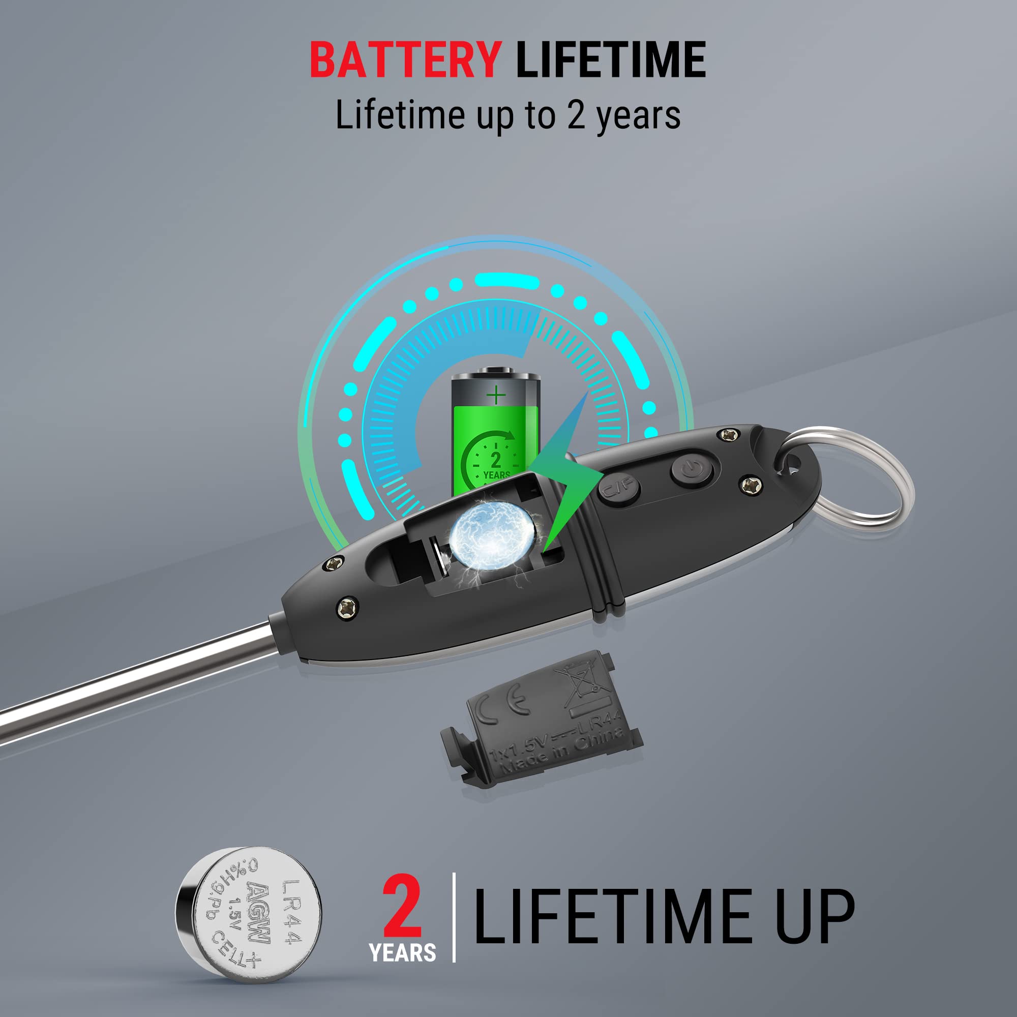 Thermopro Tp-02S Instant Read Meat Thermometer Digital Cooking Food Thermometer With Super Long Probe For Grill Candy Kitchen Bb